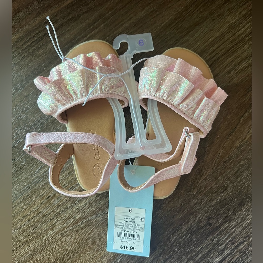 NWT Girls Cat & Jack Sandals